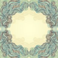 beautiful abstract frame N2