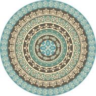 Vector floral retro frames