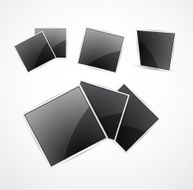 Vector black photos