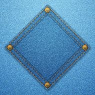 denim label background