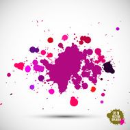 Bright watercolor stains N2