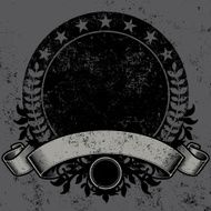 Textured Circular Crest Design