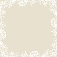 lace on beige background N2