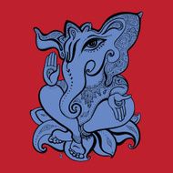 Ganesha Hand drawn illustration N13