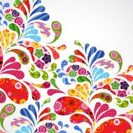 Floral and ornamental item background N5