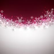 Christmas background with fallen snowflakes N22