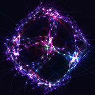 Abstract Creative dynamic element N14