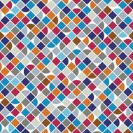 Vector colorful geometric abstract background mosaic