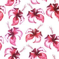 Watercolor painting of mulberry flower