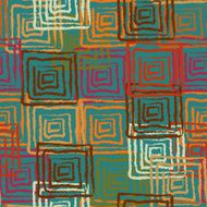 Abstract art geometric seamless pattern N4