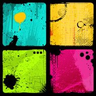 grunge banners N36