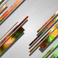 Abstract futuristic shapes N20
