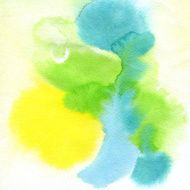 Abstract watercolor hand painted background N105