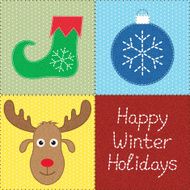 Christmas patchwork N2