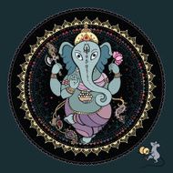 Ganesha Hand drawn illustration N15