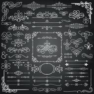 Hand drawn design elements N34