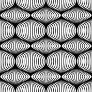 Lined balls seamless pattern