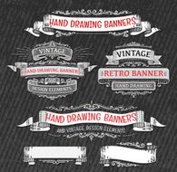 vintage frames and design elements N68