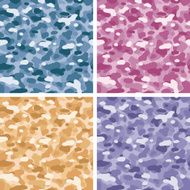 Cute Camouflage - Seamless