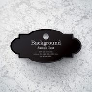 Vintage frame on rock texture background N11