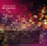 Multicolored mosaic background N132