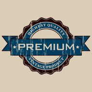 Vintage Premium Label N3