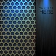 Metal Background and Glass N6