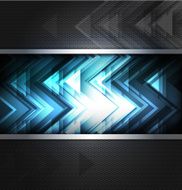 Abstract Blue Technology Background N8