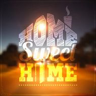 Home sweet home - Bright background N2
