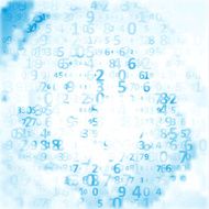 Digital code background N31
