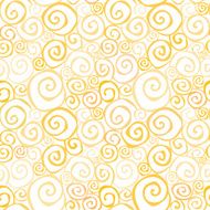 Abstract seamless pattern with spiral ornament