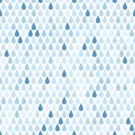 Seamless background with blue rain drops N2