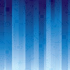 Circuit Board Abstract Vector - Tileable