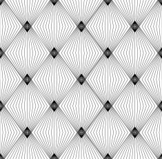 Abstract shapes background seamless pattern
