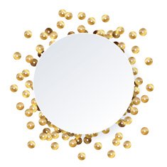 Scattered sequins glowing backgound N4