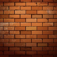 Red brick wall dirty background