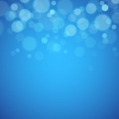 Blue background with defocused lights