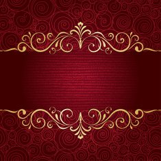 ornate banner N4