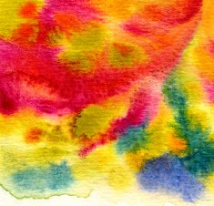 Abstract watercolor painted background N87