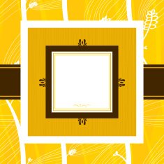 Yellow Square Frame N2
