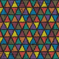 Seamless triangle grunge pattern background N2