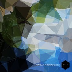 Abstract geometrical triangular background