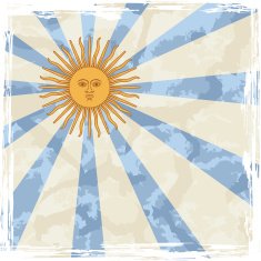 Abstract Argentina grunge background N2