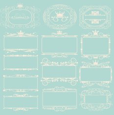 Retro Frames set 20
