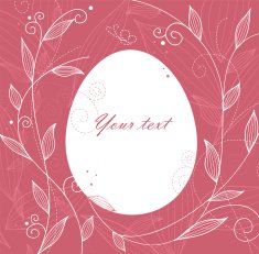 Floral easter background N2
