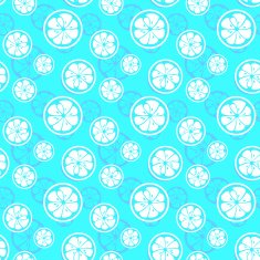 Abstract citrus fruit seamless pattern Vector illustration N11