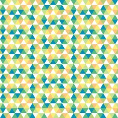 Seamless pattern of geometrical shapes N2