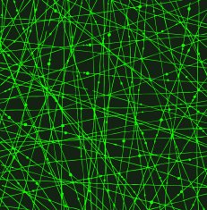 Acid green linear network texture with dots
