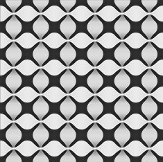 Modern background from flower shape- seamless