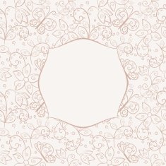Seamless background with frame